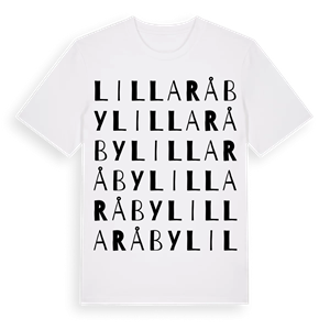 Lilla Råby ordlek t-shirt – ekologisk bomull t-shirt från Pinshirt