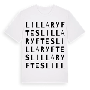 Lilla Ryftes ordlek t-shirt – ekologisk bomull t-shirt från Pinshirt