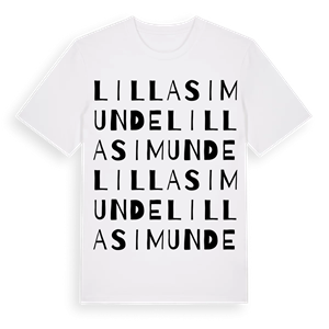 Lilla Simunde ordlek t-shirt – ekologisk bomull t-shirt från Pinshirt