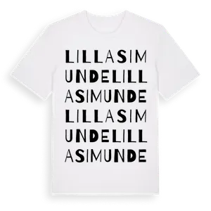 Lilla Simunde ordlek t-shirt – ekologisk bomull t-shirt från Pinshirt