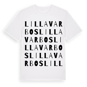 Lilla Varbos ordlek t-shirt – ekologisk bomull t-shirt från Pinshirt