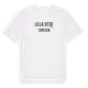 White t-shirt med Lilla Vede i Sverige t-shirt