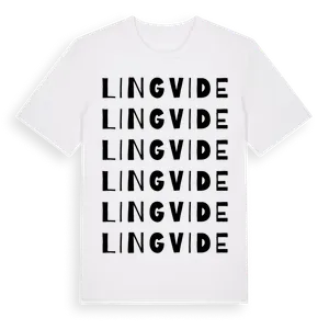 Lingvide ordlek t-shirt – ekologisk bomull t-shirt från Pinshirt