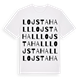 Lojsta Hall ordlek t-shirt