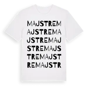 Majstre ordlek t-shirt – ekologisk bomull t-shirt från Pinshirt