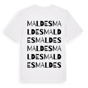 Maldes ordlek t-shirt – ekologisk bomull t-shirt från Pinshirt