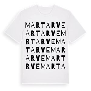 Martarve ordlek t-shirt – ekologisk bomull t-shirt från Pinshirt