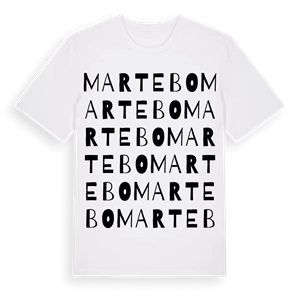 Martebo ordlek t-shirt – ekologisk bomull t-shirt från Pinshirt