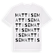 Mattise ordlek t-shirt