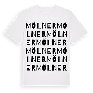 Mölner ordlek t-shirt – ekologisk bomull t-shirt från Pinshirt