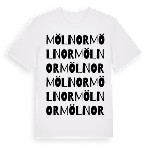 Mölnor ordlek t-shirt – ekologisk bomull t-shirt från Pinshirt