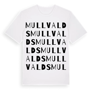Mullvalds ordlek t-shirt – ekologisk bomull t-shirt från Pinshirt