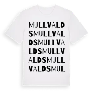 Mullvalds ordlek t-shirt – ekologisk bomull t-shirt från Pinshirt