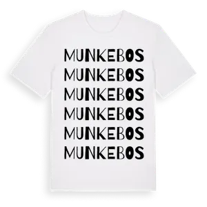 Munkebos ordlek t-shirt – ekologisk bomull t-shirt från Pinshirt