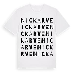 Nickarve ordlek t-shirt – ekologisk bomull t-shirt från Pinshirt