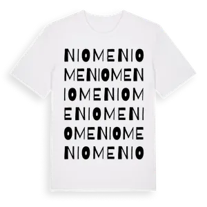 Niome ordlek t-shirt – ekologisk bomull t-shirt från Pinshirt