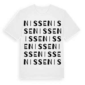 Nisse ordlek t-shirt – ekologisk bomull t-shirt från Pinshirt