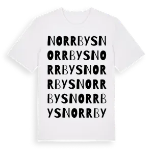 Norrbys ordlek t-shirt – ekologisk bomull t-shirt från Pinshirt