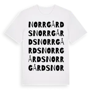 Norrgårds ordlek t-shirt – ekologisk bomull t-shirt från Pinshirt