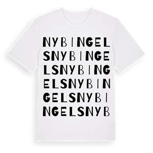 Nybingels ordlek t-shirt – ekologisk bomull t-shirt från Pinshirt