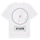 White t-shirt med Nyhamn t-shirt