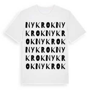 Nykrok ordlek t-shirt – ekologisk bomull t-shirt från Pinshirt