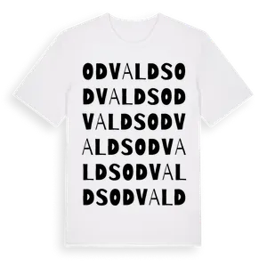 Odvalds ordlek t-shirt – ekologisk bomull t-shirt från Pinshirt