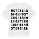 Östergarnholm ordlek t-shirt