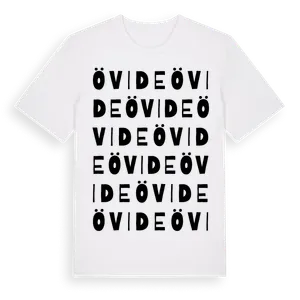 Övide ordlek t-shirt – ekologisk bomull t-shirt från Pinshirt