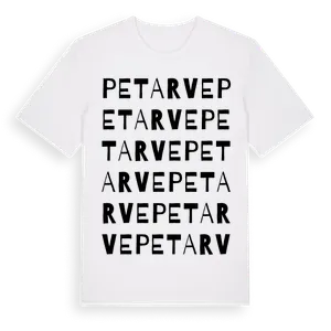 Petarve ordlek t-shirt – ekologisk bomull t-shirt från Pinshirt
