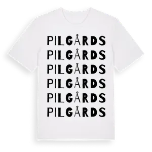 Pilgårds ordlek t-shirt – ekologisk bomull t-shirt från Pinshirt