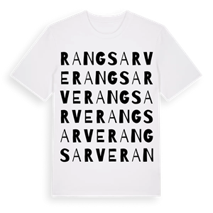 Rangsarve ordlek t-shirt – ekologisk bomull t-shirt från Pinshirt