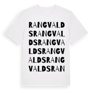 Rangvalds ordlek t-shirt – ekologisk bomull t-shirt från Pinshirt