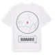 White t-shirt med Rannarve t-shirt