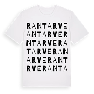 Rantarve ordlek t-shirt – ekologisk bomull t-shirt från Pinshirt