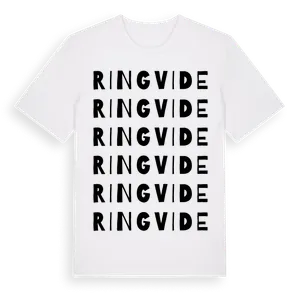 Ringvide ordlek t-shirt – ekologisk bomull t-shirt från Pinshirt