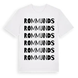 Rommunds ordlek t-shirt – ekologisk bomull t-shirt från Pinshirt