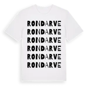 Rondarve ordlek t-shirt – ekologisk bomull t-shirt från Pinshirt