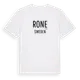 White t-shirt med Rone i Sverige t-shirt