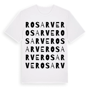 Rosarve ordlek t-shirt – ekologisk bomull t-shirt från Pinshirt