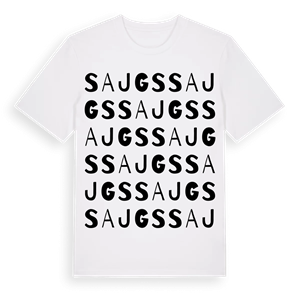 Sajgs ordlek t-shirt – ekologisk bomull t-shirt från Pinshirt