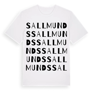 Sallmunds ordlek t-shirt – ekologisk bomull t-shirt från Pinshirt
