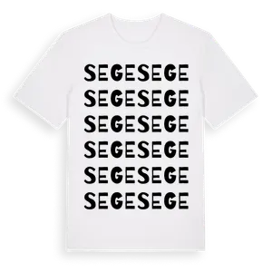 Seg E ordlek t-shirt – ekologisk bomull t-shirt från Pinshirt