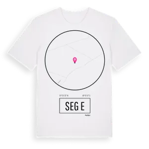 Seg E t-shirt – ekologisk bomull t-shirt från Pinshirt