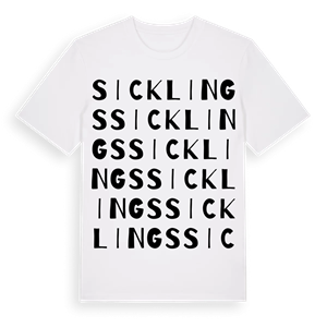 Sicklings ordlek t-shirt – ekologisk bomull t-shirt från Pinshirt