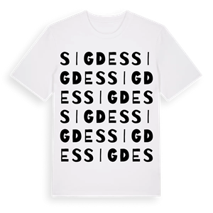 Sigdes ordlek t-shirt – ekologisk bomull t-shirt från Pinshirt