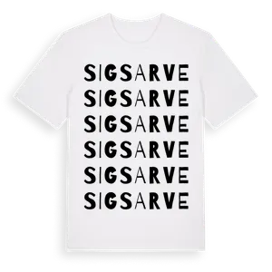 Sigsarve ordlek t-shirt – ekologisk bomull t-shirt från Pinshirt