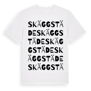 Skäggstäde ordlek t-shirt – ekologisk bomull t-shirt från Pinshirt