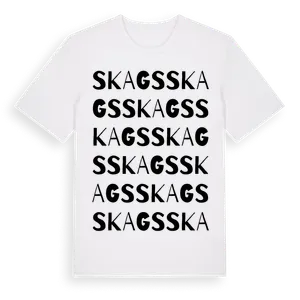 Skags ordlek t-shirt – ekologisk bomull t-shirt från Pinshirt