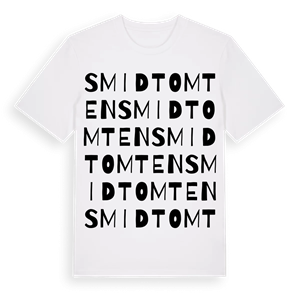 Smidtomten ordlek t-shirt – ekologisk bomull t-shirt från Pinshirt